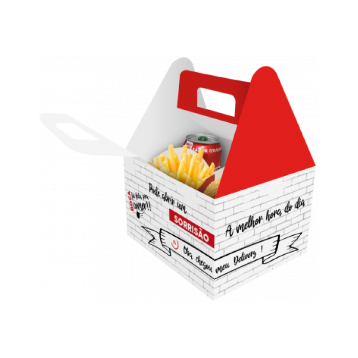 Embalagem Kit Delivery (pacote 100 pçs)